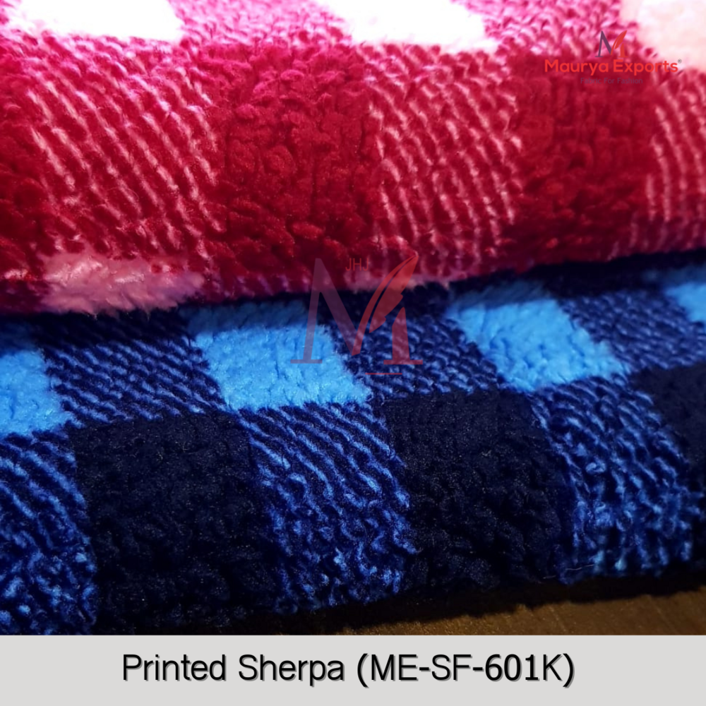 Polyester Sherpa Single Side