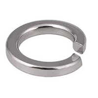 Spring Washer (16mm) - High Tensile Steel Grade 70, Zinc Plated Silver, 16x24x3mm, 250kg Load, Anti-vibration, Corrosion Resistant