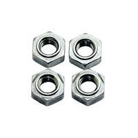 Ms Square Weld Nut - Color: Silver