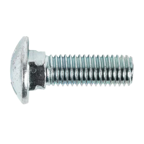 Carriage Bolt - Color: Silver