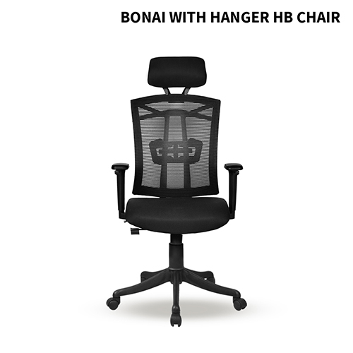 Bonai High Back Executive Chair With Hanger - Color: Different Available