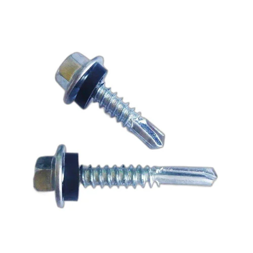 MS Pan Head Screw - High-Grade Mild Steel, Polished Silver Finish, Industrial Use, Secure Grip Design for Versatile Fastening Solutions