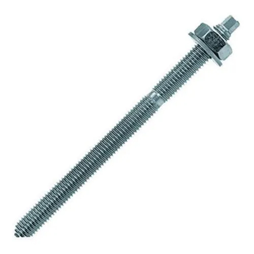 Mild Steel Fischer Anchor Bolt - Color: Silver