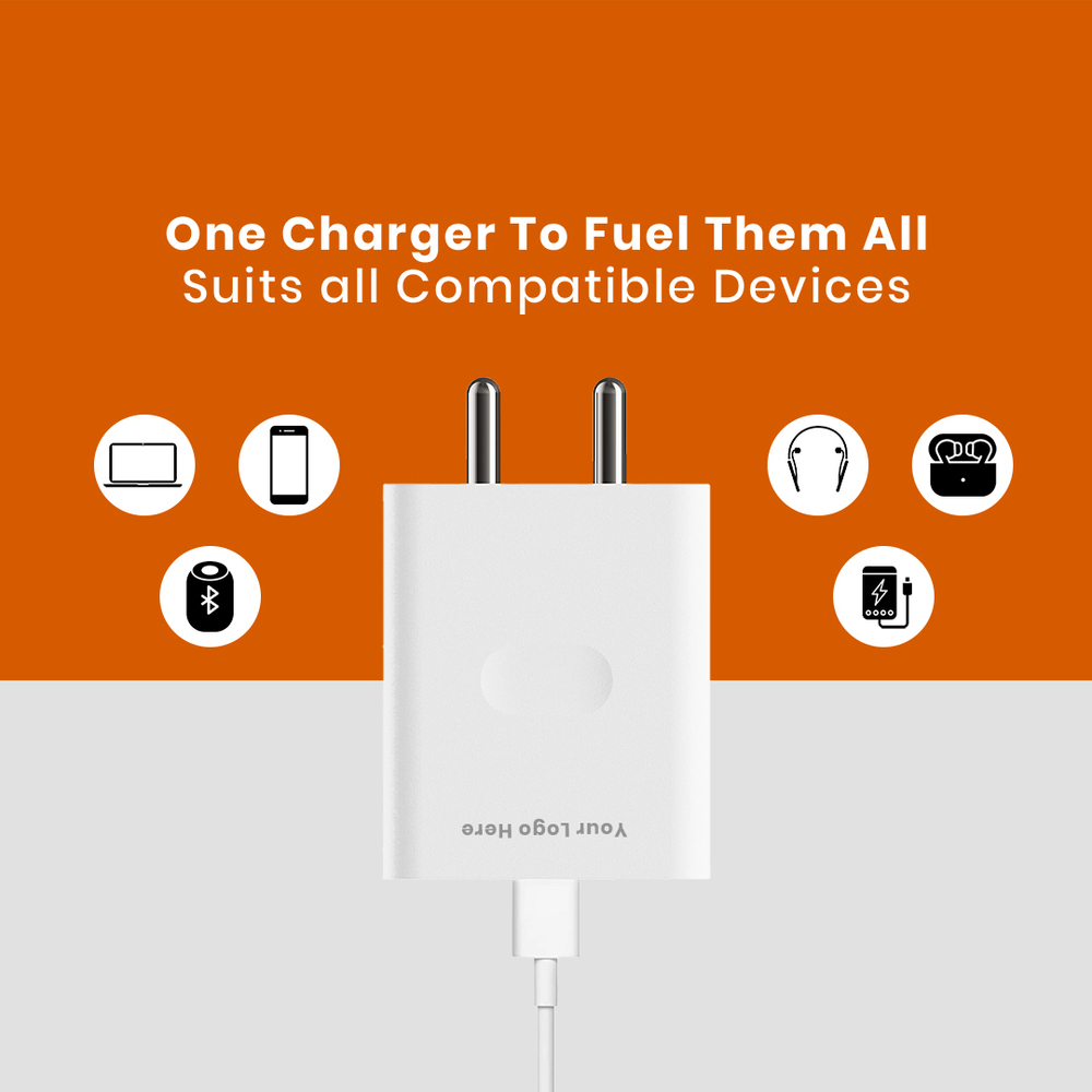 100W Super VOOC Fast Charger USB Wall Adapter for Realme & Android Devices (C 122)