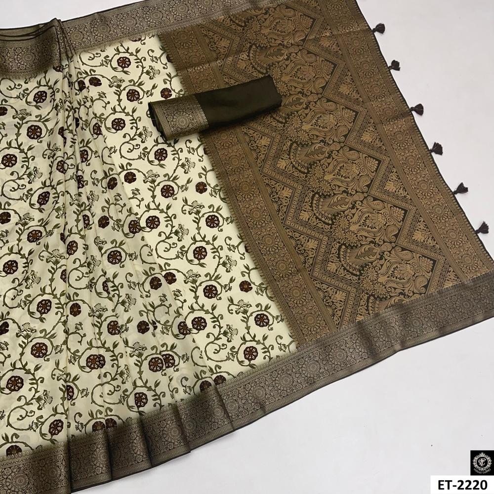 DOLA SILK FLORAL SAREE