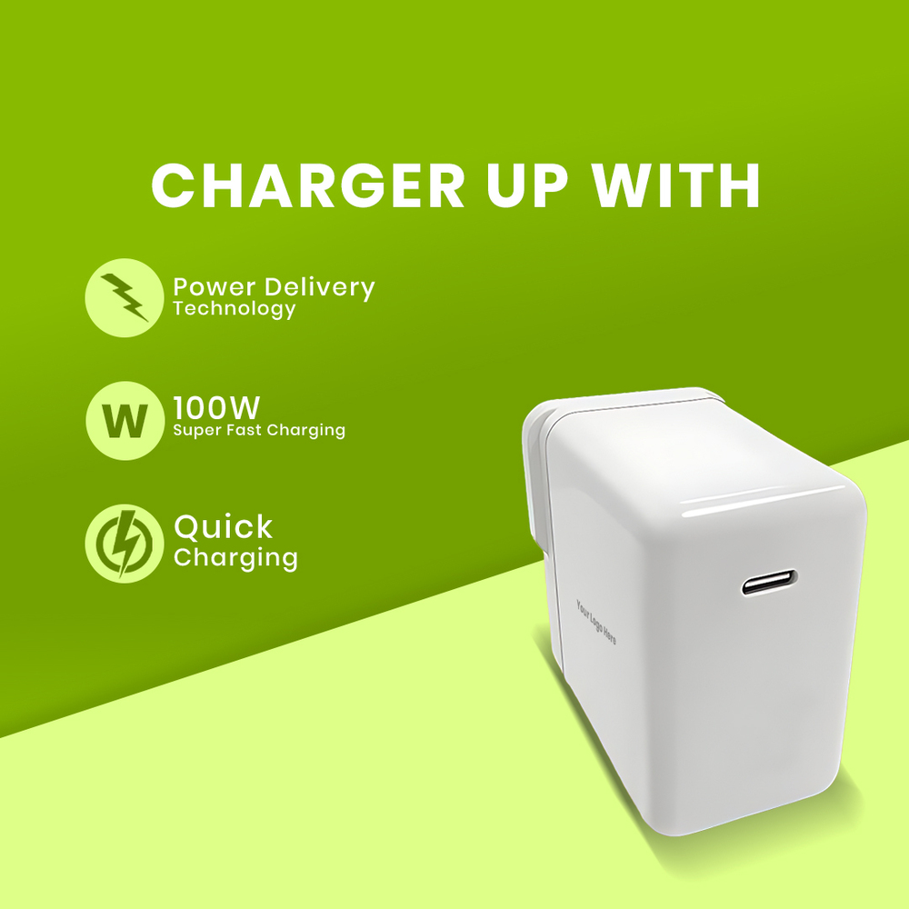 65W Type-C SUPER VOOC Charger High-Speed Charging Adapter for USB-C Devices (C 095)