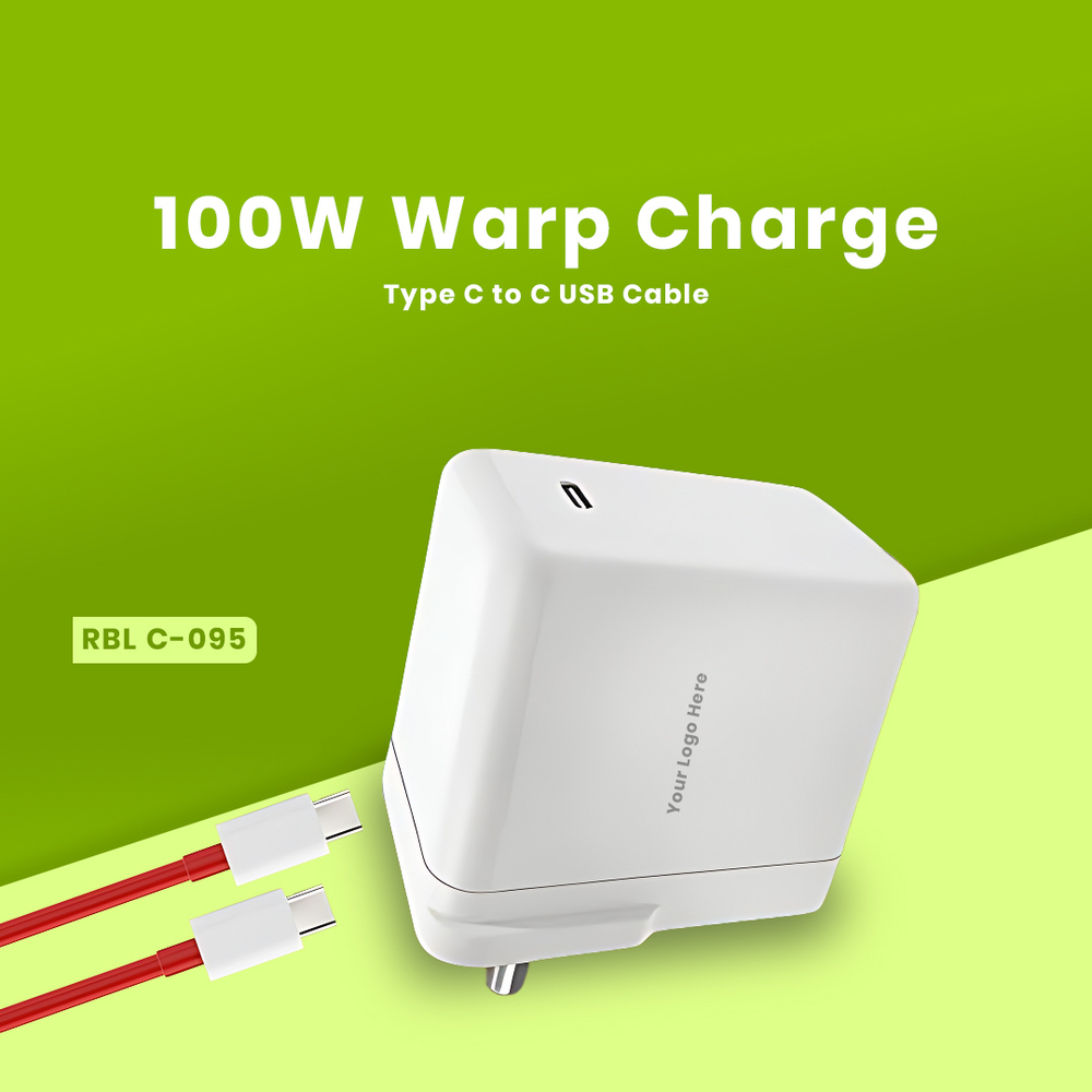 65W Type-C SUPER VOOC Charger High-Speed Charging Adapter for USB-C Devices (C 095)