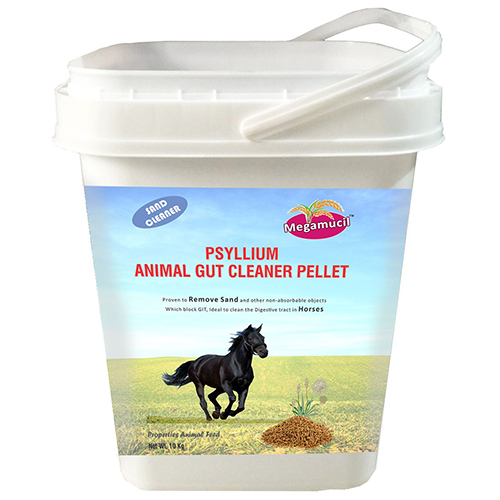 Psyllium Animal Gut Cleaner Pellet - Color: Brown