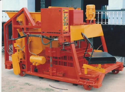 Movable Egg Laying Hollow,solid,concrete Block Making Machine