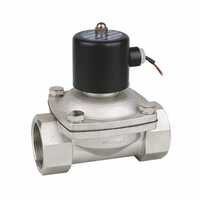 Ss304 2-2 Way Solinoid Valve No And Nc - Color: Silver Black