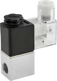 2v -3v 2-2 Way 3-2 Way Direct Acting Solenoid Valve - Color: Black White