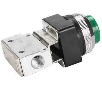 MOV03 3-2 WAY MUSHROOM BUTTON VALVE