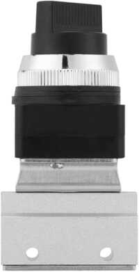 Mov01 3-2 Way Selector Knob Valve - Color: Black
