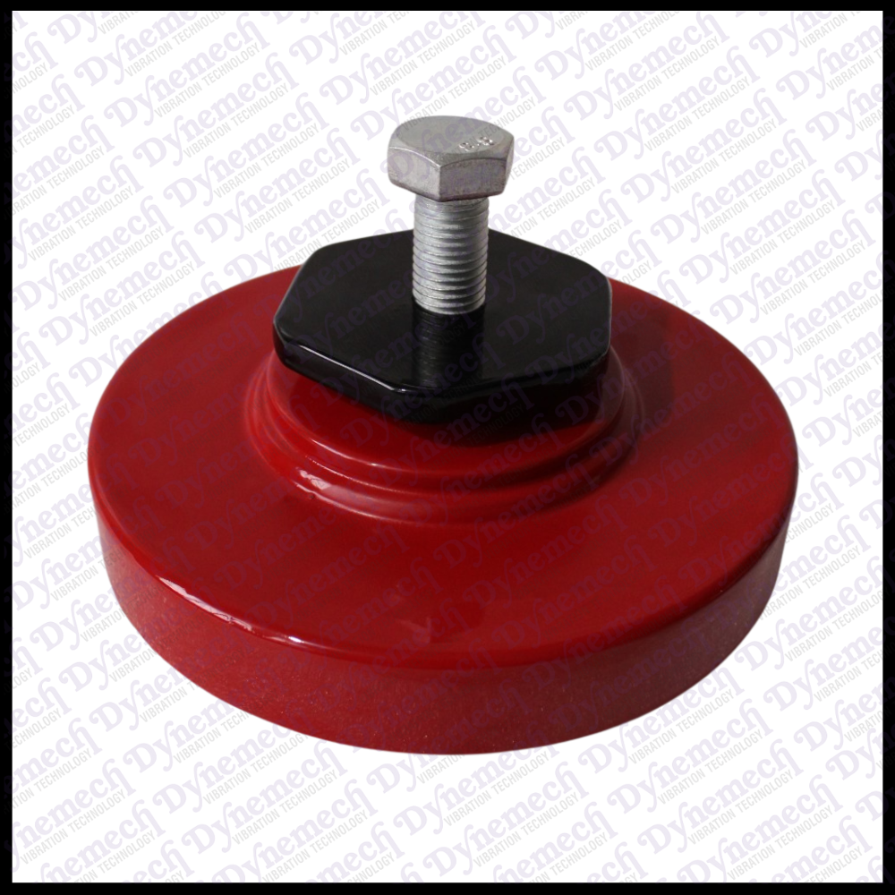 Dynemech Heavy-Duty Threaded Leveling Feet, Anti Vibration Jackup Mounts Series  Series DJM2-B-u-FG-RD