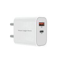 Power PQ1 80W Dual Port Fast Charger USB & Type-C High-Speed Charging (C 084)
