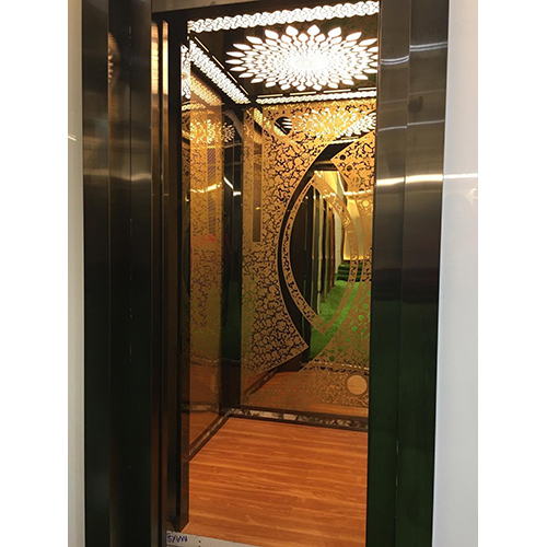 Home Lift With Mirror Finish - Material: Stainless Steel