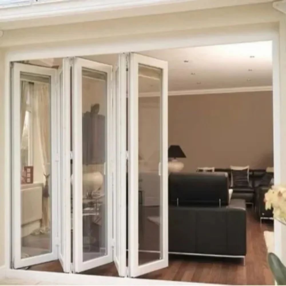 Upvc Folding Door - Color: White