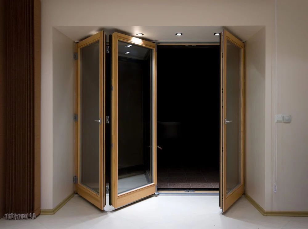 Upvc Folding Door - Color: White