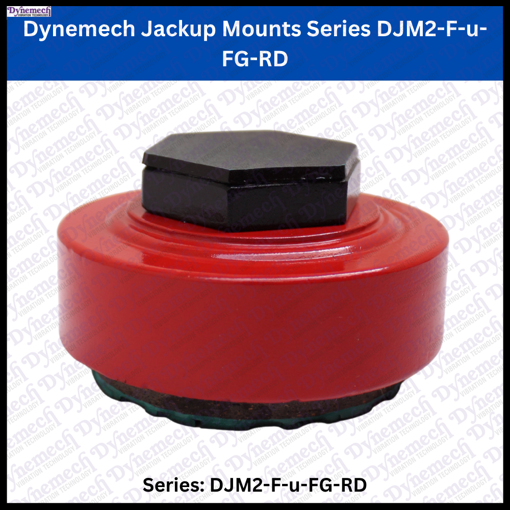 Dynemech Shockproof Leveling Mount For Machinery Equipment Machine Tool  Series DJM2-F-u-FG-RD