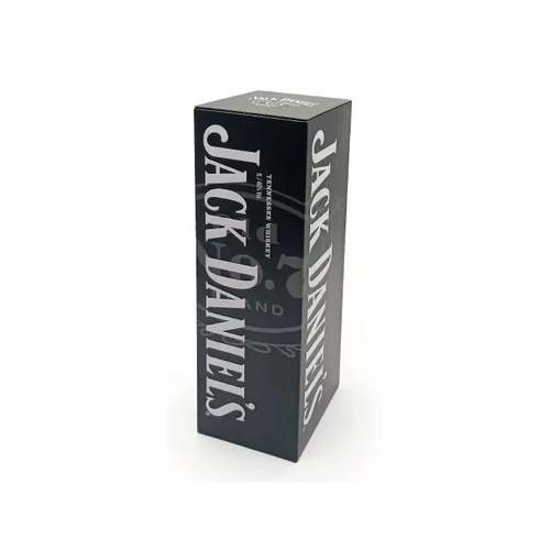 Alcohol Packaging Box - Color: Black