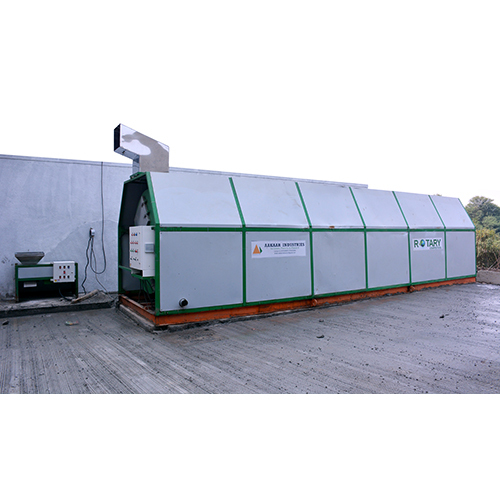 Semi Automatic Organic Waste Composter - Color: Grey Paint Coated