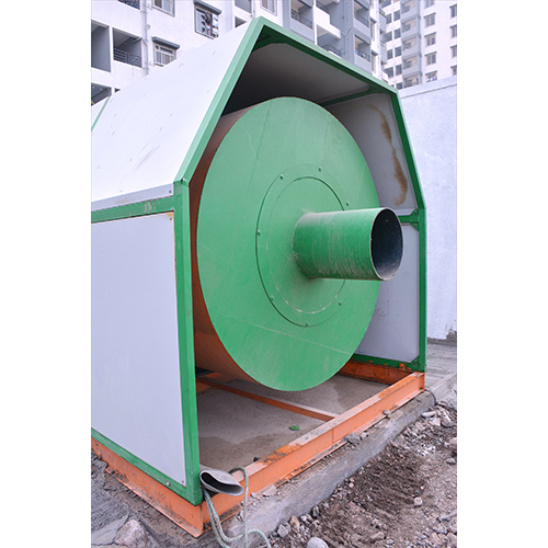 Semi Automatic Organic Waste Composter - Color: Grey Paint Coated