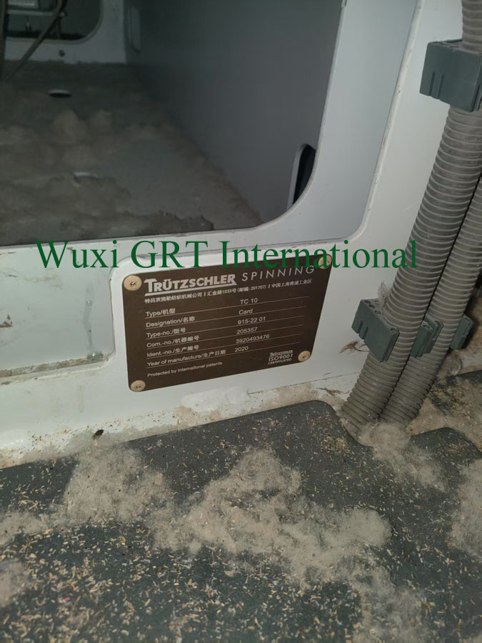 Carding Machine Trutzschler Tc10-3 - Automation Grade: Automatic