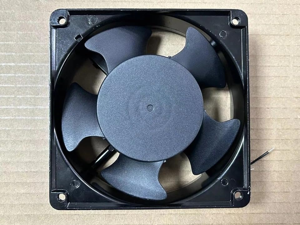 CROWN IGE12038B2H Axial Fan 220V-50/60Hz 21/19W DC Brushless Air Cooling Fan 4000 RPM 120 * 120 * 38mm 2Wire (Metal)