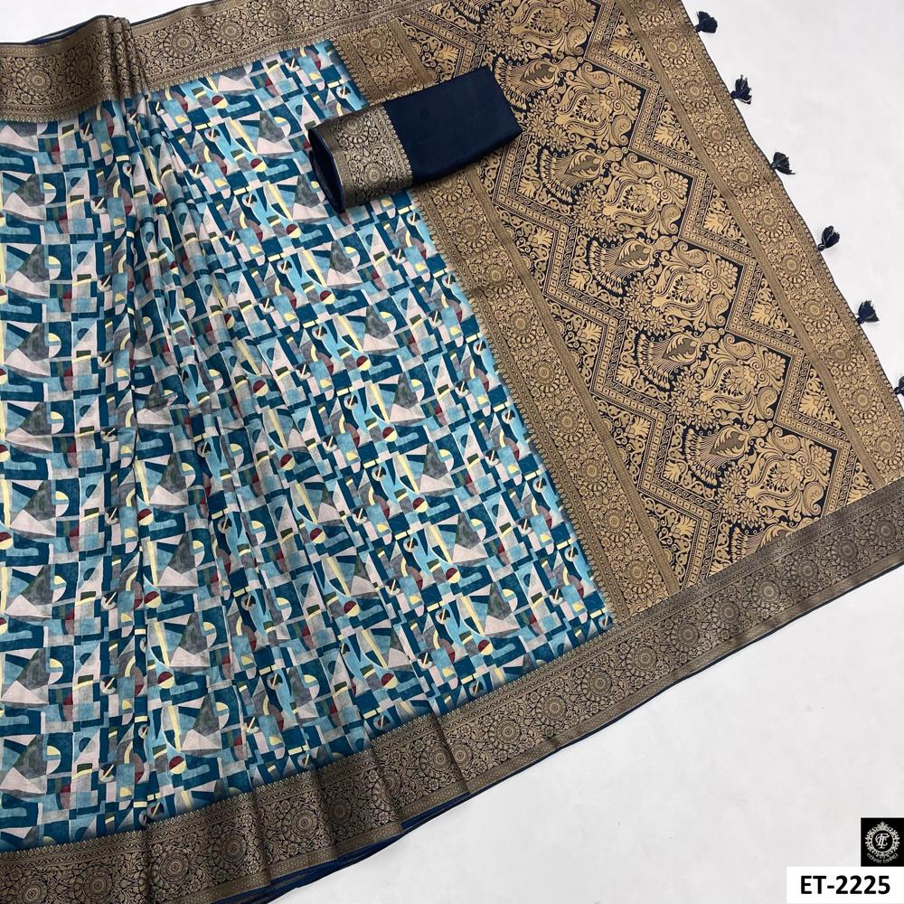 GEOMETRIC ETHNIC SAREE