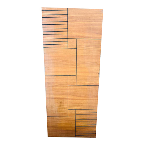 Wooden Laminated Groove Door