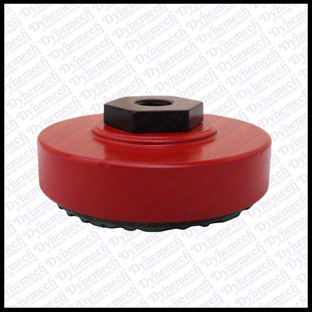 Dynemech Heavy Duty Adjustable Levelling Foot Rubber  Series DJM0-D-u-FG-RD