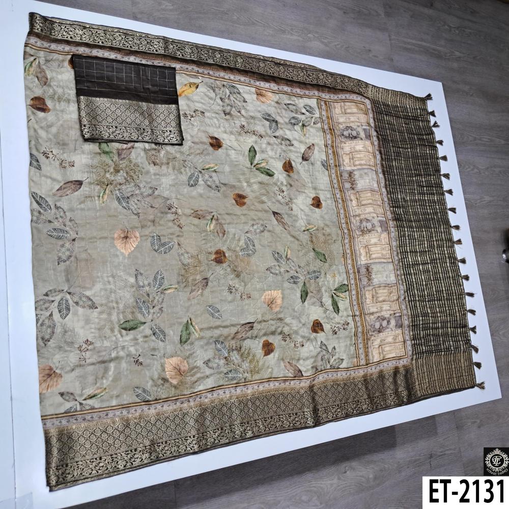 Woven Zari Design Silk Saree