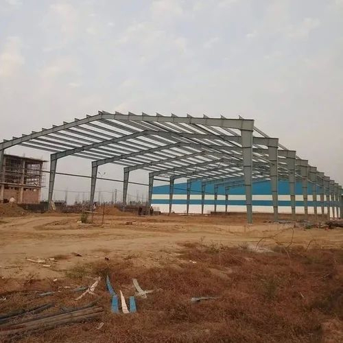 Prefabricated Industrial Shed - Color: Grey