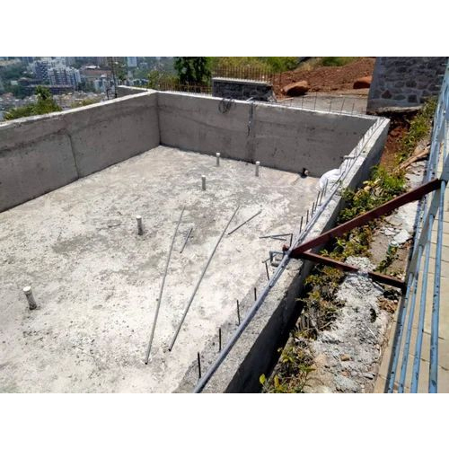 Commerical Concrete Swimming Pool - Color: Grey