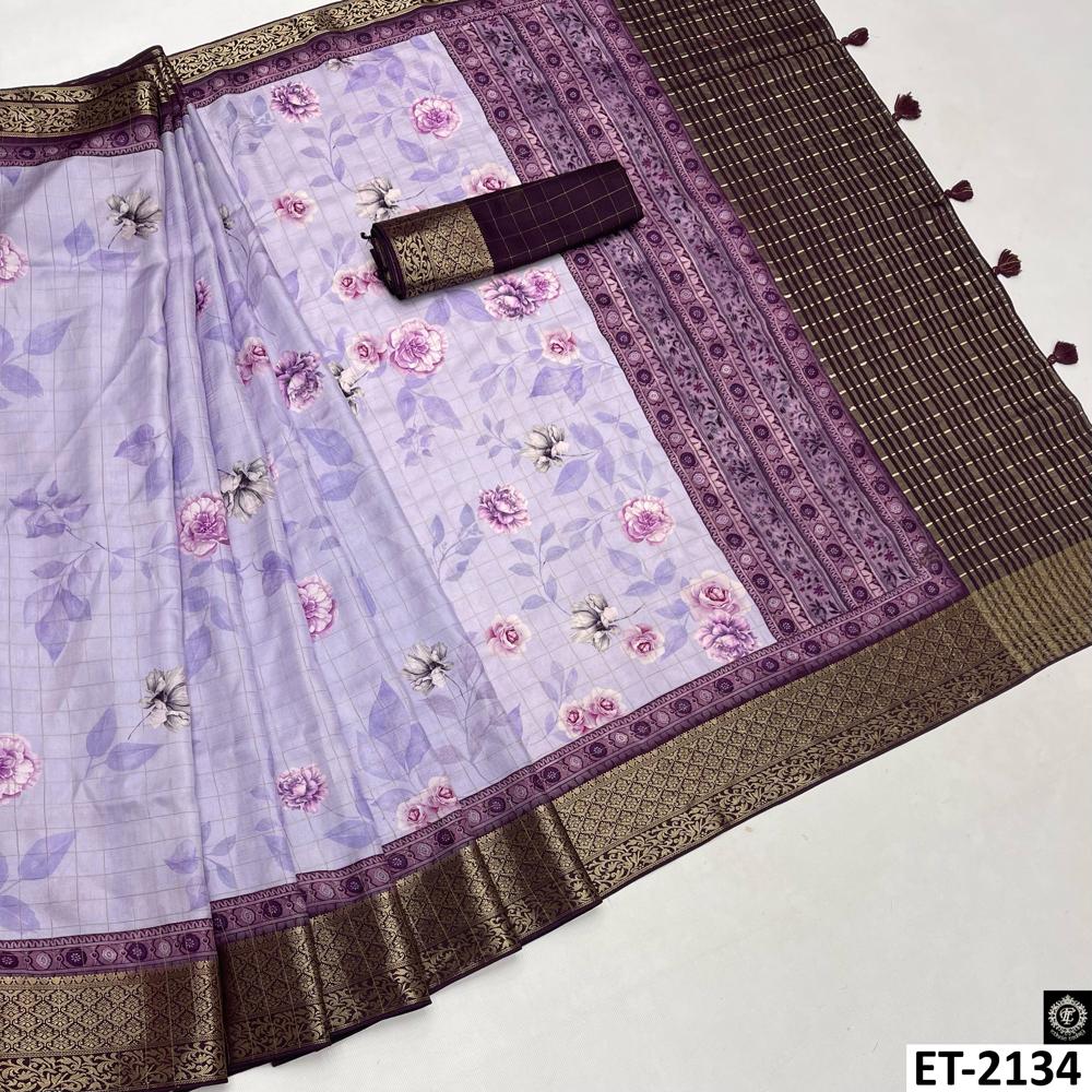 Silk Blend Kanjeevaram Saree