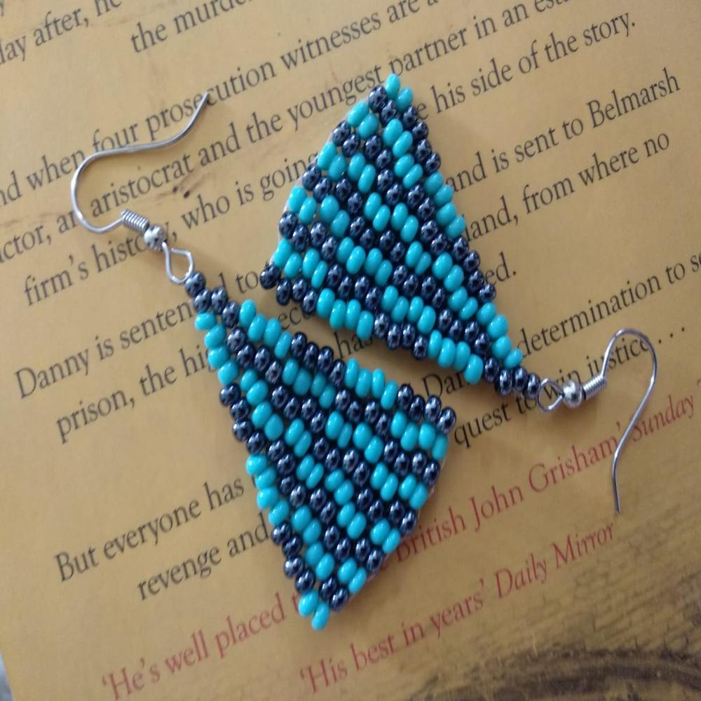 Big Triangle Earring - Color: Different Available