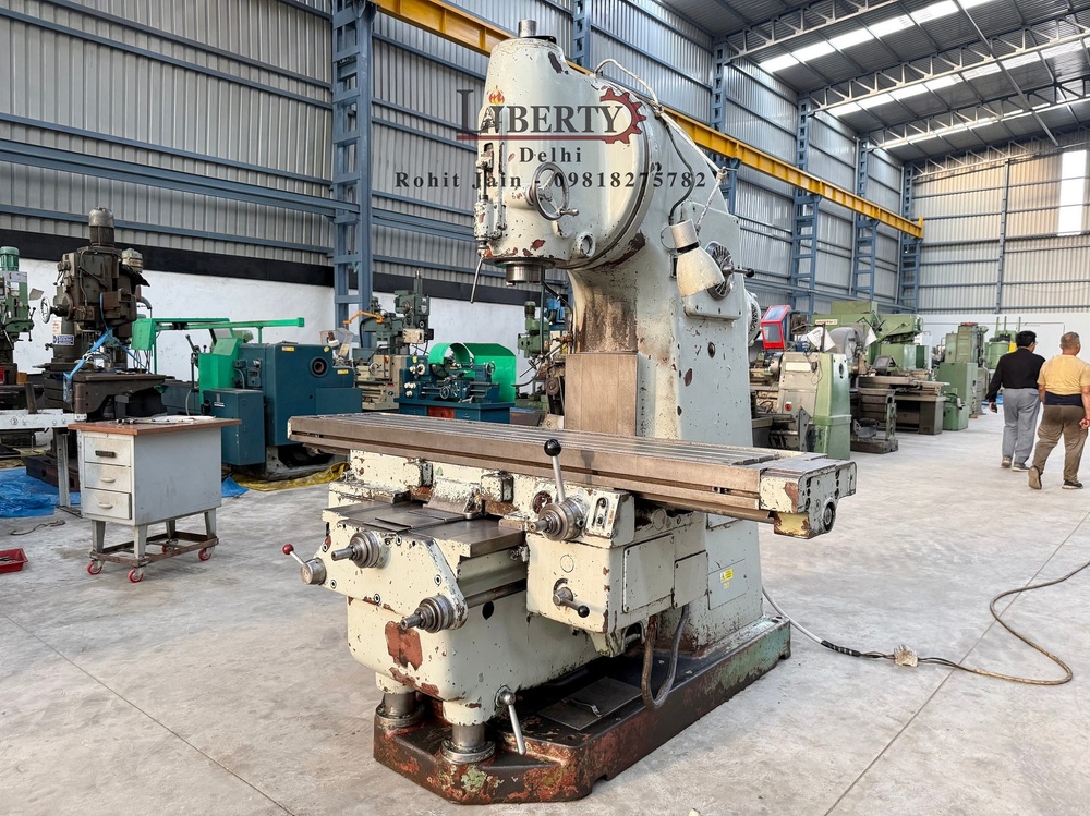 TOS Czech FA5V Heavy Duty Vertical Milling Machine