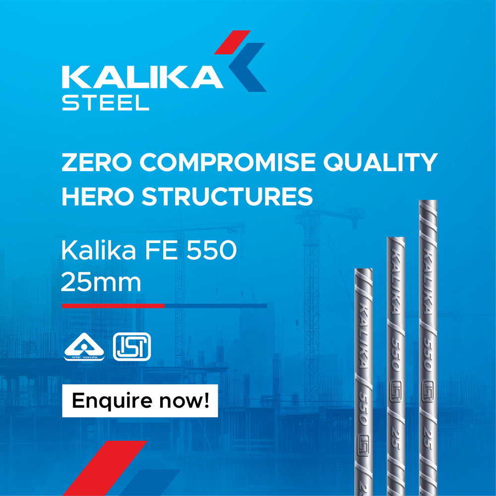 25mm Fe 550 Tmt Bar - Application: Steel Works