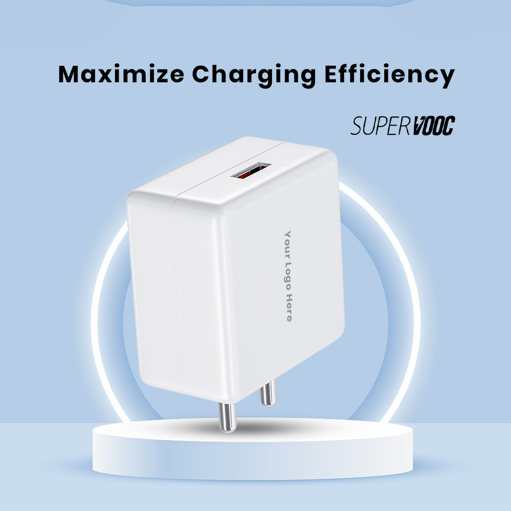 Dock Charger - Plastic Body , White Color - Bar Design, 6 Month Warranty