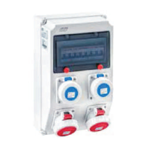 Indusstrial Sockets Distribution Box With Wired Power Socket