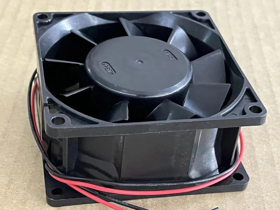 NMB 08038RA-24Q-FA Axial Fan 24V-0.80A DC Brushless Air Cooling Fan 6500 RPM 80 * 80 * 38mm 2Wire