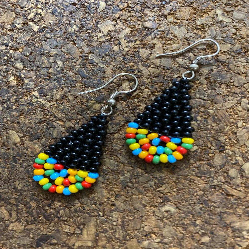 Handmade drop beads Earrings