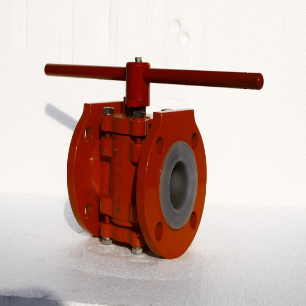 FEP Lined Plug Valve
