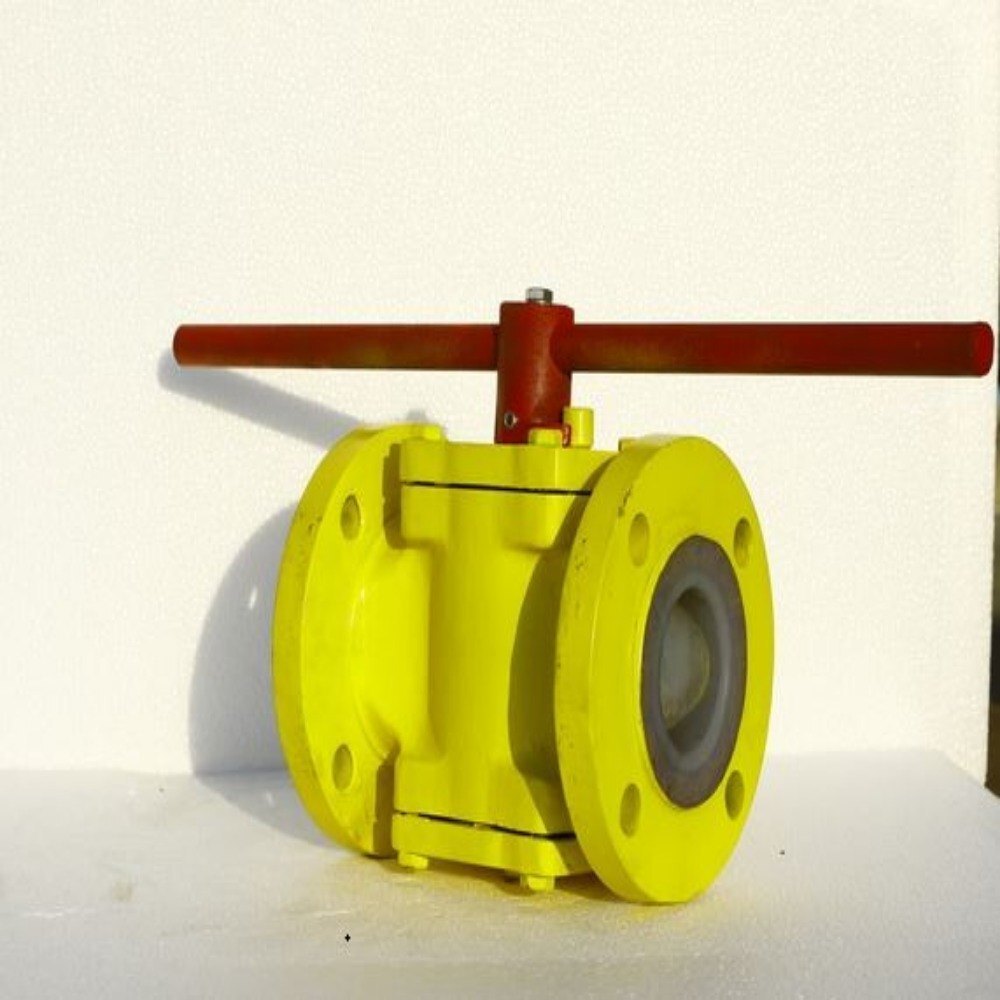 Fep Lined Plug Valve - Color: As Per Requirements