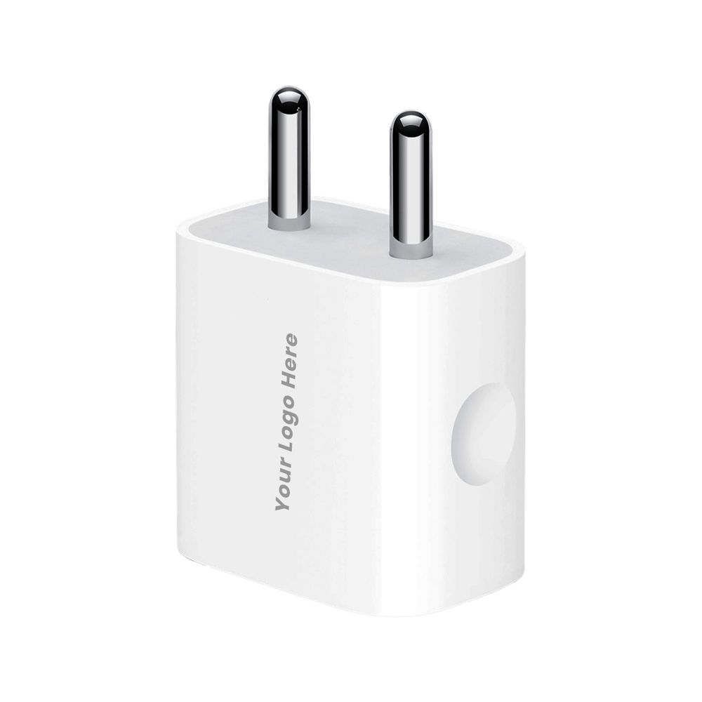 Usb Charger - Plastic Body Material, White Color | 2 Usb Pins For Universal Compatibility