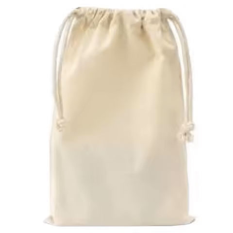 2025 Wholesale Eco-Friendly Cotton Linen Drawstring Backpack Unisex Fashionable Waterproof Pouch for Candle Soap Custom Lo