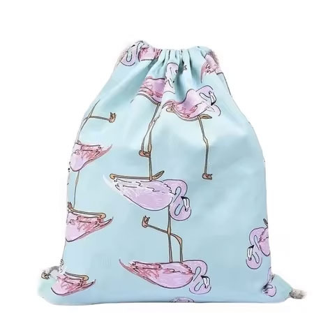 Custom Logo Printing Luxury Cotton Drawstring Pouch Bag For Coffee Bean Packaging Gift Bags - Color: Multiple Options Available