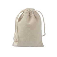 Factory Supply Good Quality Cotton Drawstring Stuff Sack Custom Drawstring Bag Cotton Bag Pouch Travel Storage Bag