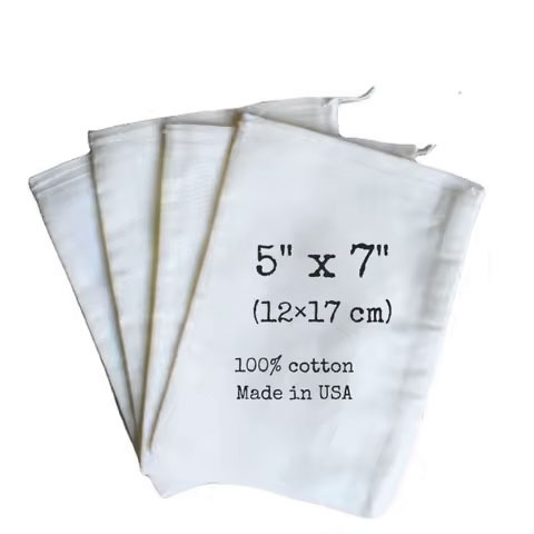 Custom Logo Printed Jewelry Drawstring Cotton Pouch Linen Candle Soap Pouch Eco Friendly Gift Drawstring Cotton Bag - Color: Multiple Options Available
