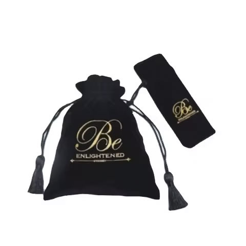 High Quality Custom Velvet Drawstring Bags Gift Pouch Wholesale Velvet Bag